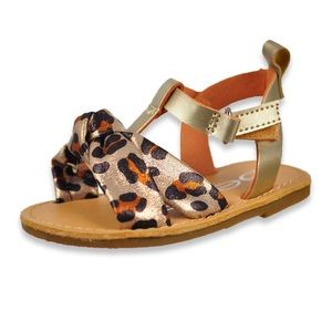 Bebe Baby Leopard Print Sandals